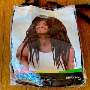 Dreadlock Black Wig Dress Up Halloween